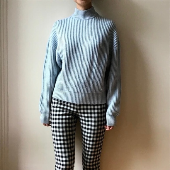 STINE GOYA Knot Pullover Ice Pale Baby Blue XS/S - Picture 1 of 4